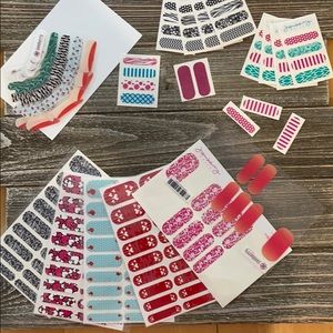 Jamberry nails HEARTS